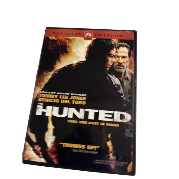The Hunted 2003 DVD Full Screen Action Thriller Tommy Lee Jones Pre-Owned - Picture 1 of 5